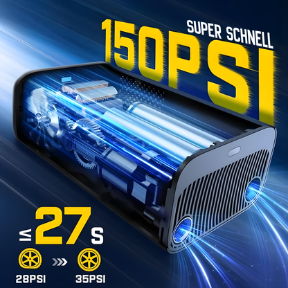 AeroLuft X9 – Tragbare Reifenpumpe